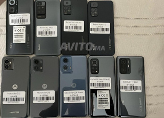 Lot 9 téléphone portable