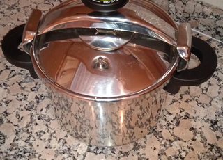 Cocotte inox 6L 