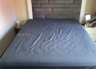 Tête de lite et 2 banquettes 