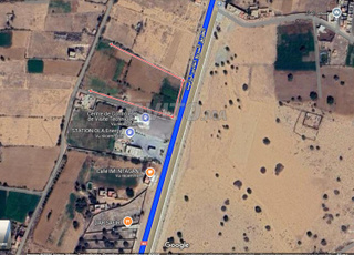 Terrain à vendre agdal cote massa route tiznit