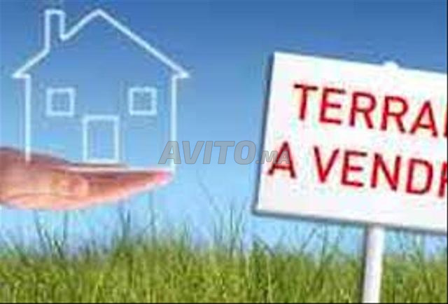 بقعة أرضية .مساحة 91 m سلا مازظة 2 وجهات