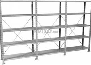 Rayonnage léger a vendre 