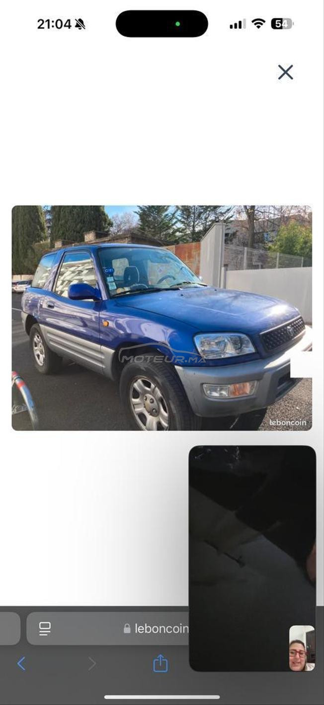 Toyota RAV 4 Essence Manuelle 2000 à Casablanca
