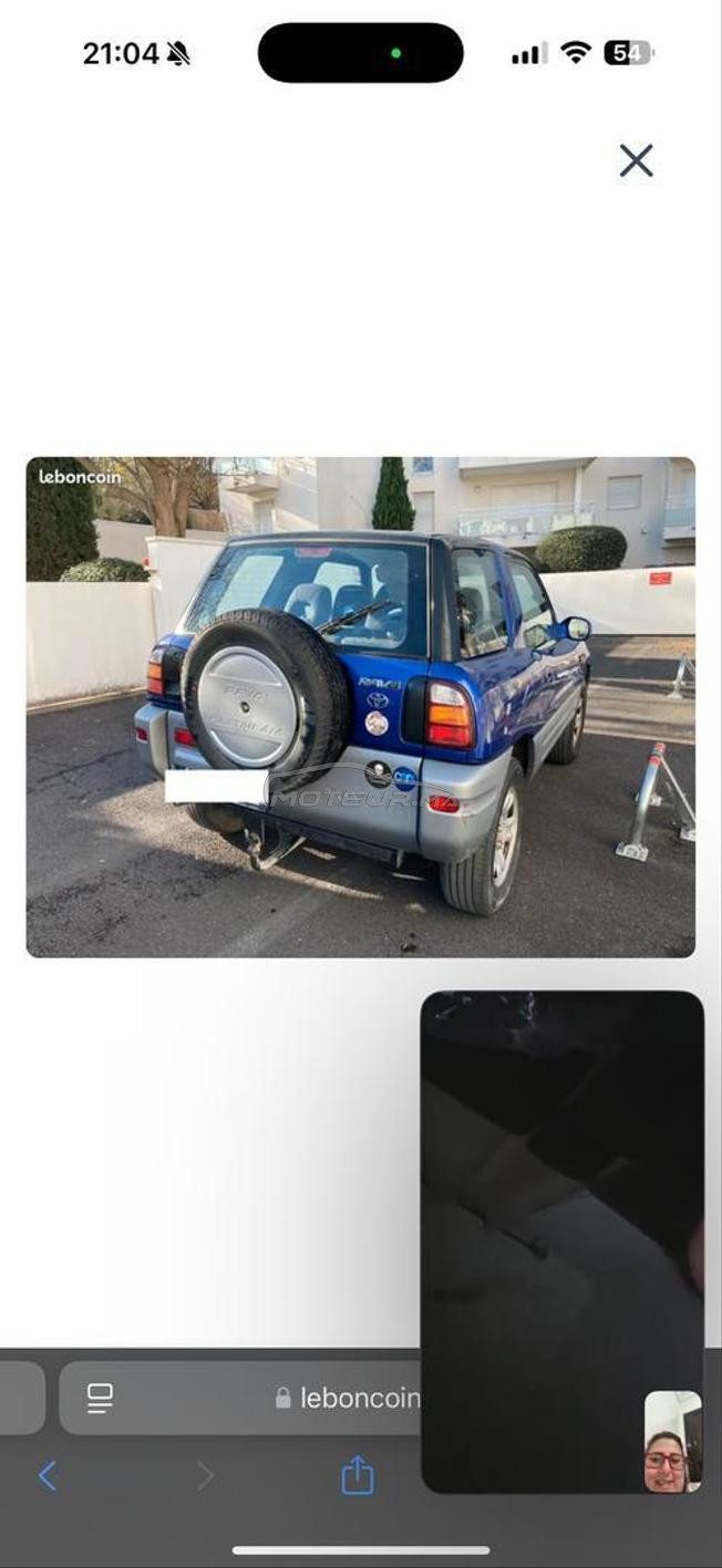 Toyota RAV 4 Essence Manuelle 2000 à Casablanca