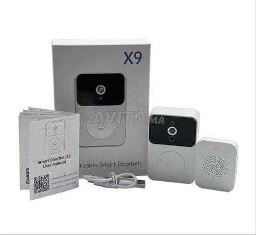 Sonnette vidéo Wifi X9 Smart à distance sans fil