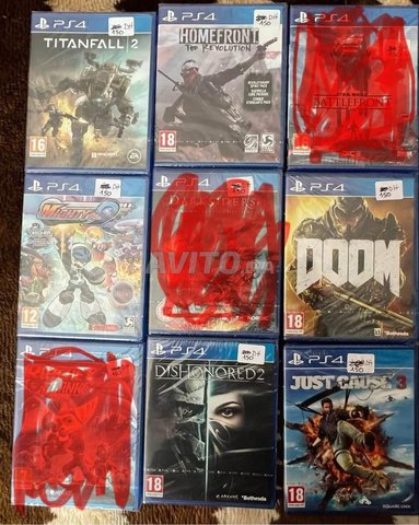 Jeux vidéos PS4 sous blister