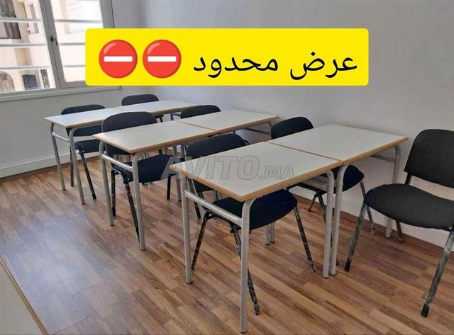 📚 طاولات وكراسي مدرسية – متانة 💪 وجودة عالية 🎒