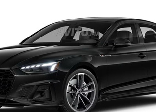 أودي A5 سوداء للإيجار