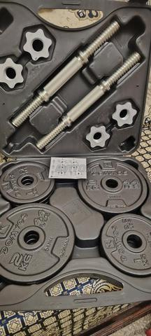 kit haltères de musculation de 20 kg