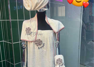 فوطة حمام باحجام مغايرة