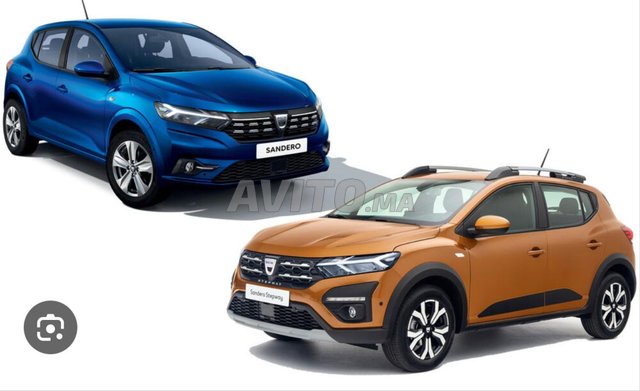 Sandero normal et stepway a louer