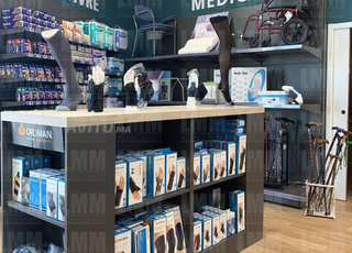 rayonage para pharmacie et cosmetique 