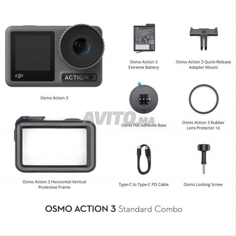 DJI Osmo Action 3 Standard Combo Action Camera