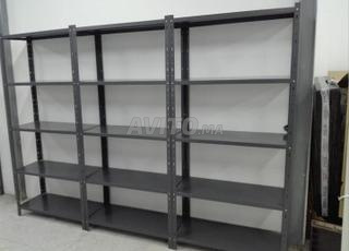 Rayonnage léger métallique \Mobilier métallique 