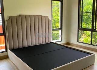 tête de lit haute rembourrée