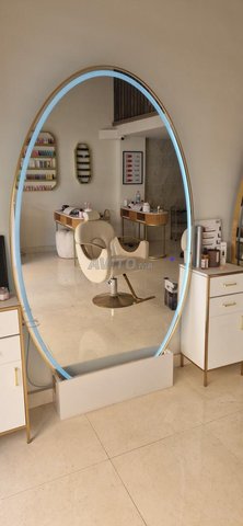 Miroir LED double face