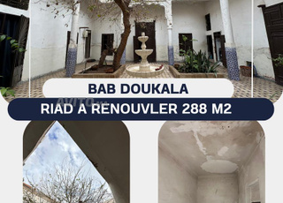 riad a renover bab doukala 18 min de la place 