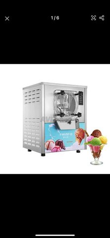 كراء الة صنع ايس كريم machine de glaçe a louer 