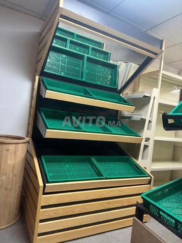 Présentoir fruits et légumes 