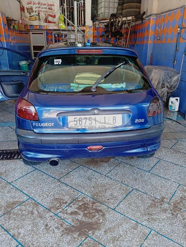 بيجو 206 ديزل يدوي 2000 في الدار البيضاء