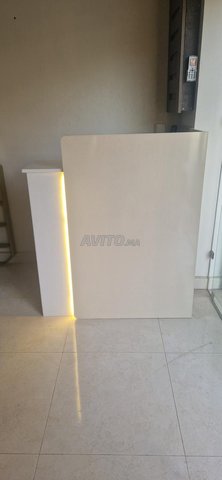 Comptoir d'accueil 
