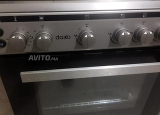 Cuisiniere à 4 feux  avec four