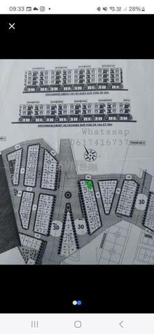 Terrain 100 métre R/2/Retrait  lotissement 
