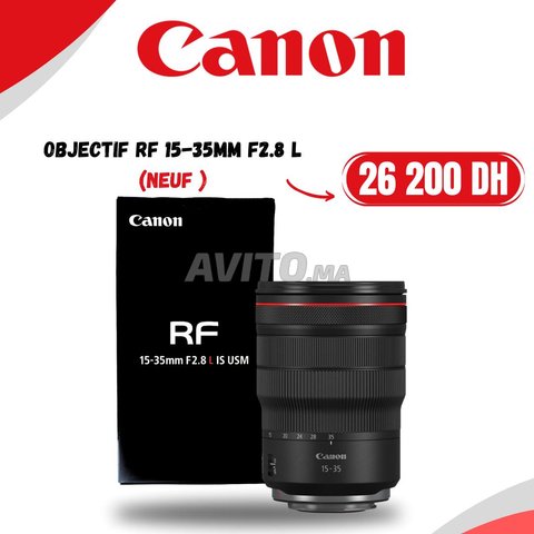 Objectif Rf 15-35mm f2.8 L (NEUF )