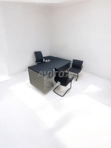 🚨Bureau d’Angle Steelcase – Finition Cuir