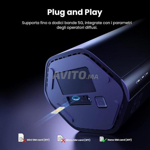 Routeur Tenda 5G03 - 5G NR LTE, Wi-Fi 6 AX1800 - 2