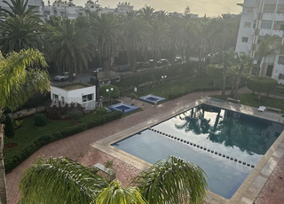 Appartement meublé à Mohammedia, avec piscine