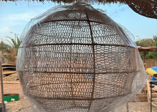 lampes faites à main, prix dépend de la taille