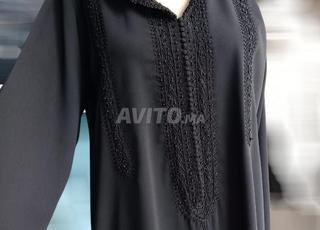 Jellaba noir