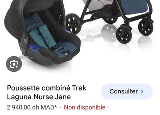poussette et maxi cosy Jane  Trek 