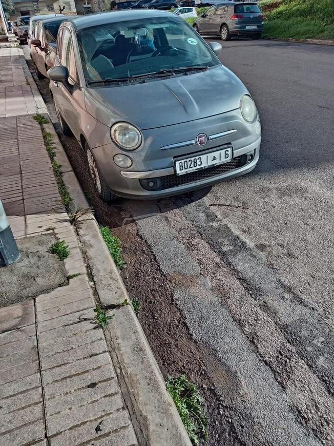 Fiat 500 Diesel Manuelle 2016 à Casablanca