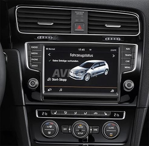 Autoradio avec boîte Bluetooth golf 7
