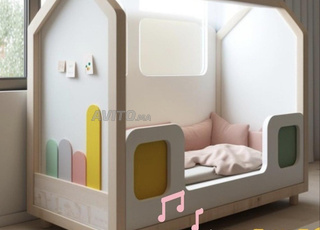 Lit CABANE Enfant Design excellent etat
