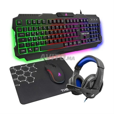 G-Lab Combo Argon E 4-in-1 Gaming Pack 