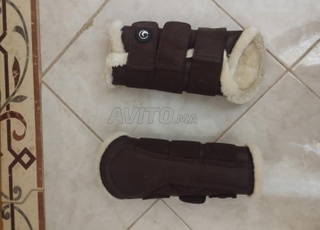 guêtres en polaire presque neuves