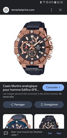 montre casio edifice