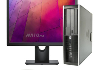 pc hp Intel avec monitor 60hz