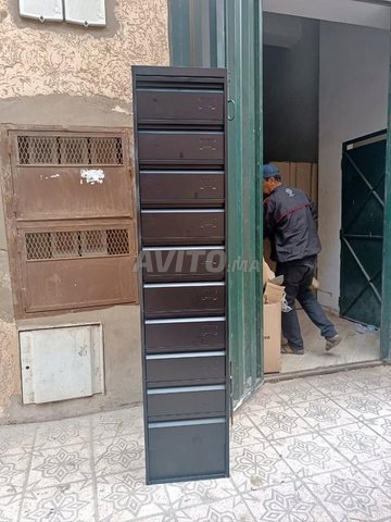 Armoire a clapet 10 et 5 cases ref/