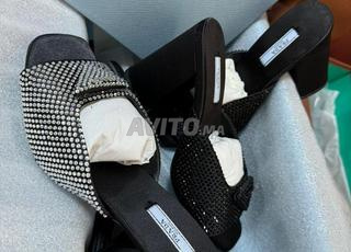 Sandales Prada en Vrai Cuir PR7650