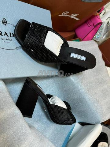 Sandales Prada en Vrai Cuir PR7650