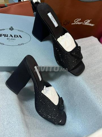 Sandales Prada en Vrai Cuir PR7650