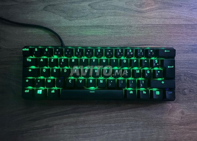 CLAVIER RAZER HUNTSMAN MINI SWITCH ROUGE