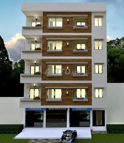 terrain titré 2face 546 m2 immeuble R4 Ait Melloul