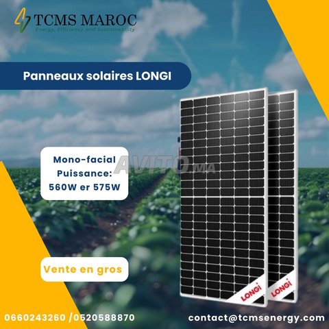Panneaux Solaires LONGi 610W