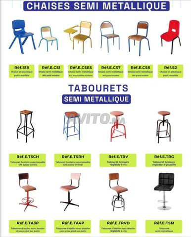 mobilier scolaire - 2
