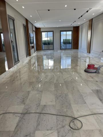 la cristalisation du marbre ou mouzaïk